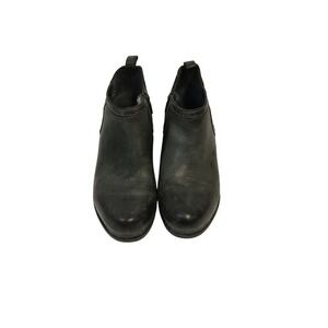 Dansko Dark Green Antique Leather Ankle Boot with Heel Size‎ 38